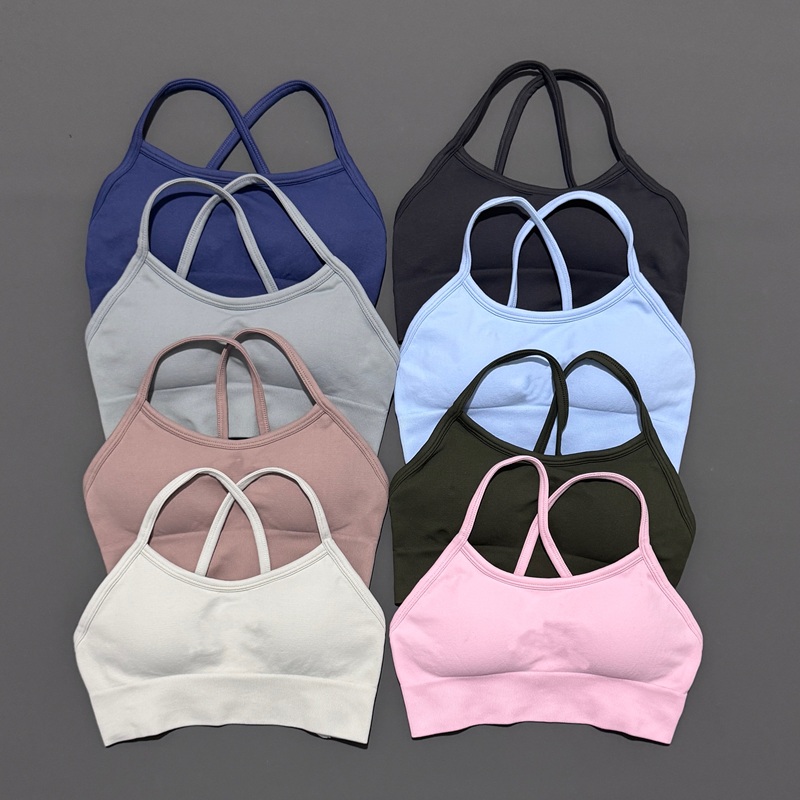 Histello Backless Sports Bra W - Seamless Underwear Women บทวิจารณ์และราคา