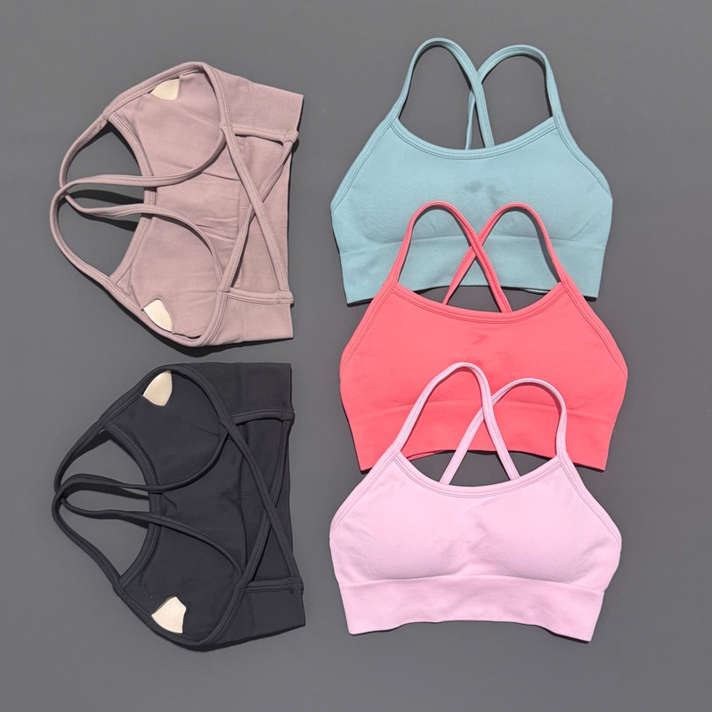 Histello Backless Sports Bra W - Seamless Underwear Women บทวิจารณ์และราคา