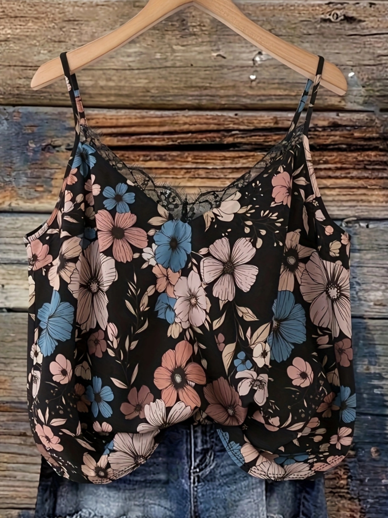 Summer fashion new plus size w - Cami Top Lace บทวิจารณ์และราคา