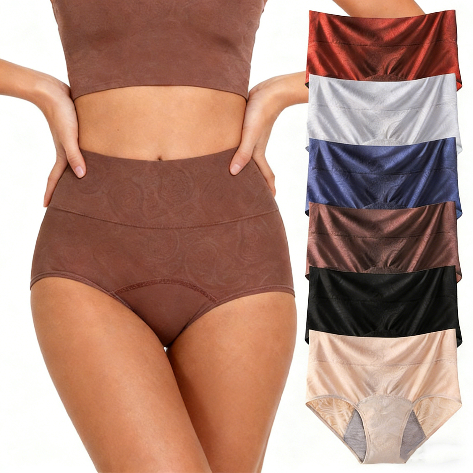 High Waist Women's Period Pant - Boyshort Underwear บทวิจารณ์และราคา