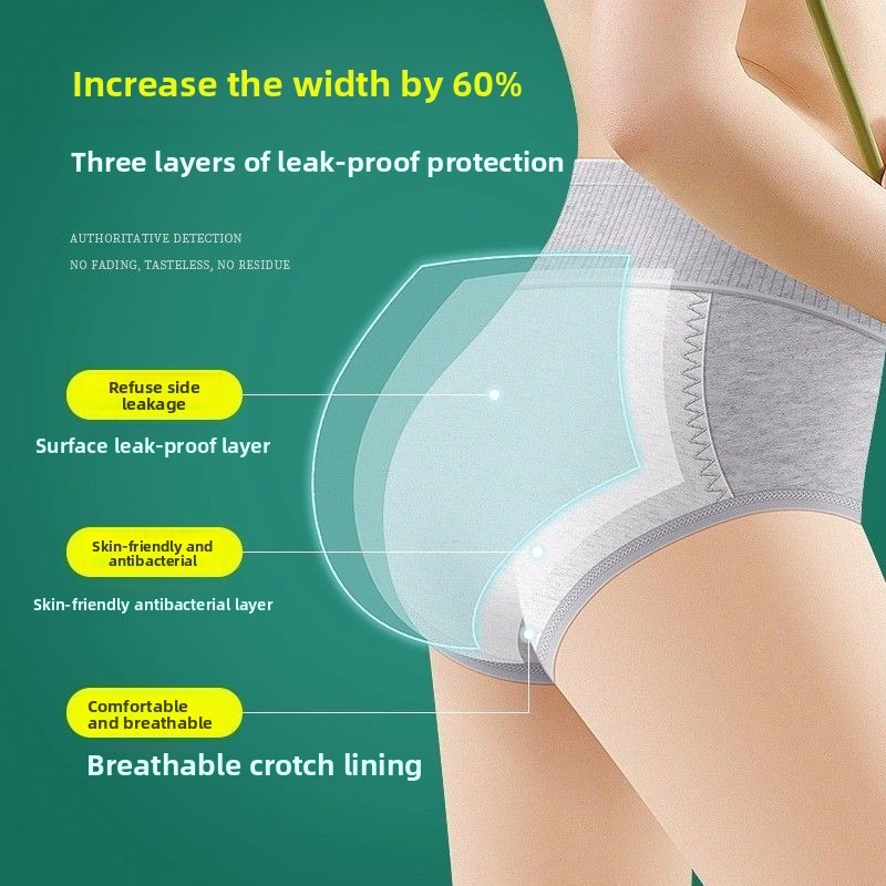 Women High Waist Period Underw - Period Panty Absorbent บทวิจารณ์และราคา