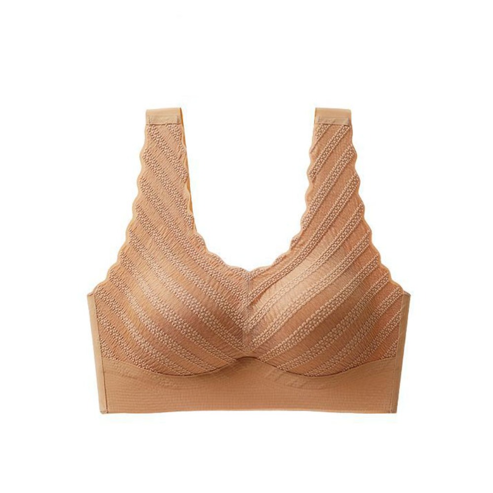 Sleep Bra Seamless Bubble Lace - Nursing Bra Sleep บทวิจารณ์และราคา