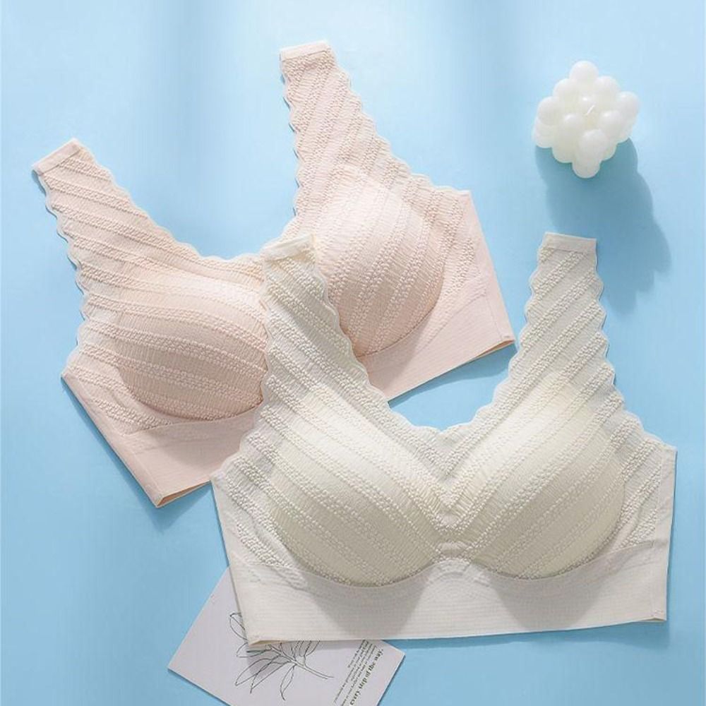 Sleep Bra Seamless Bubble Lace - Nursing Bra Sleep บทวิจารณ์และราคา