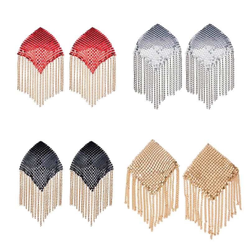 1Pair Women Tassel Chain Nippl - Nipple Cover Pasties บทวิจารณ์และราคา