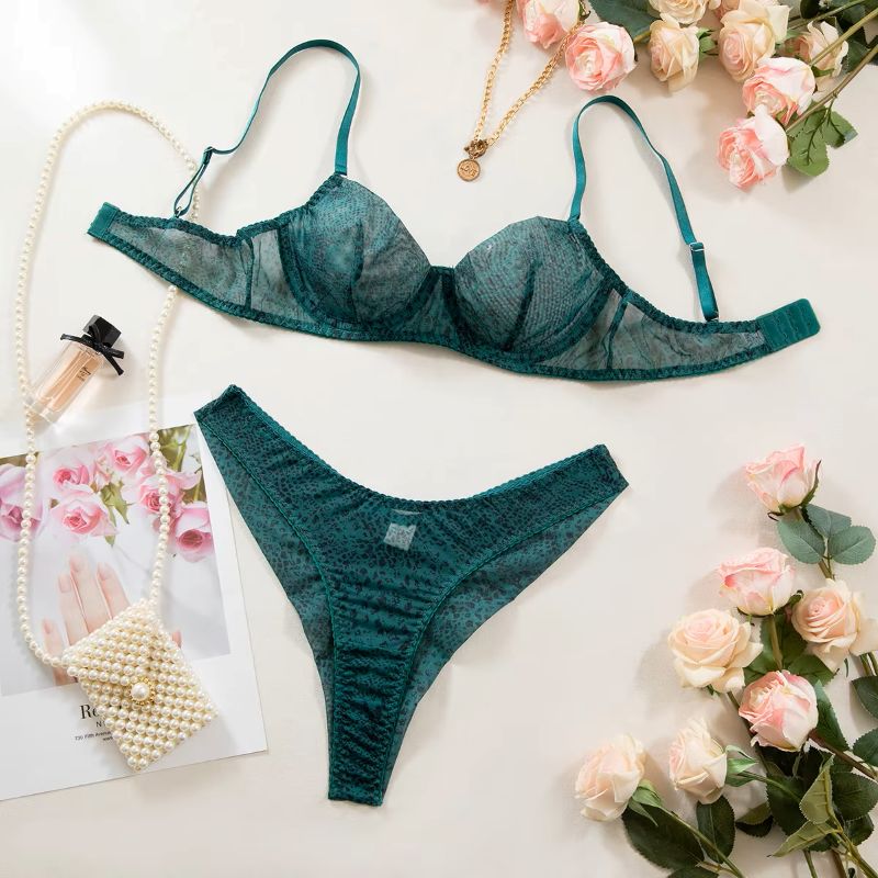 2pcs/Set Woman Lingerie Gather - Push Up Bra Padded บทวิจารณ์และราคา