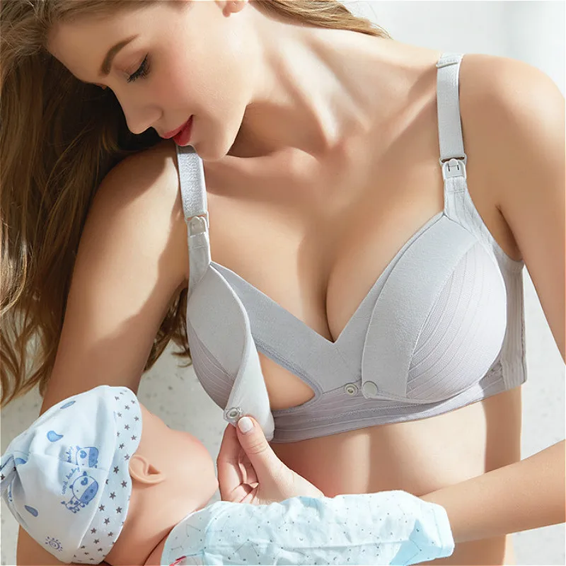 Maternity Nursing Bra Pregnant - Nursing Bra Sleep บทวิจารณ์และราคา