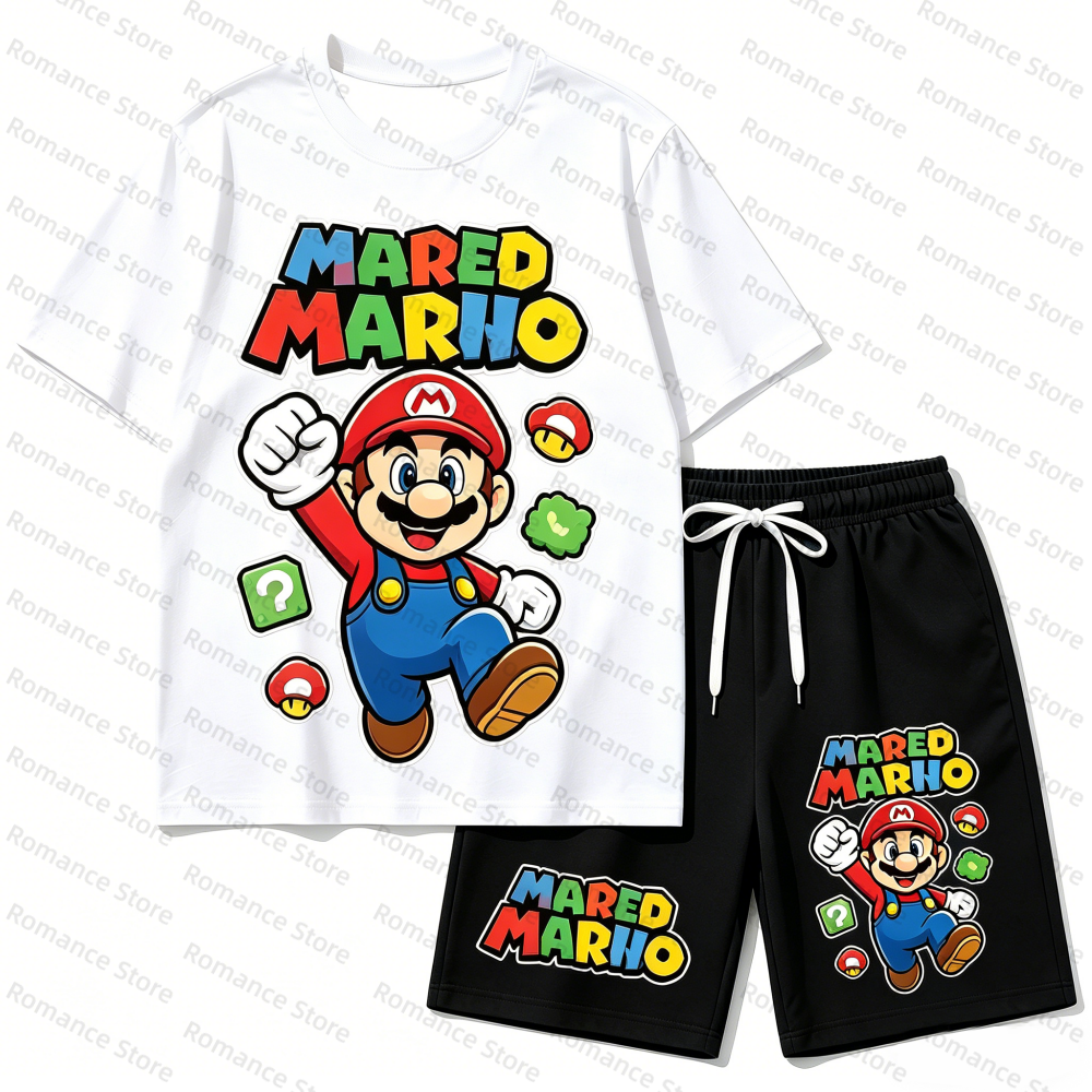 Kids Cartoon T-Shirt And Short - Boyshort Underwear บทวิจารณ์และราคา