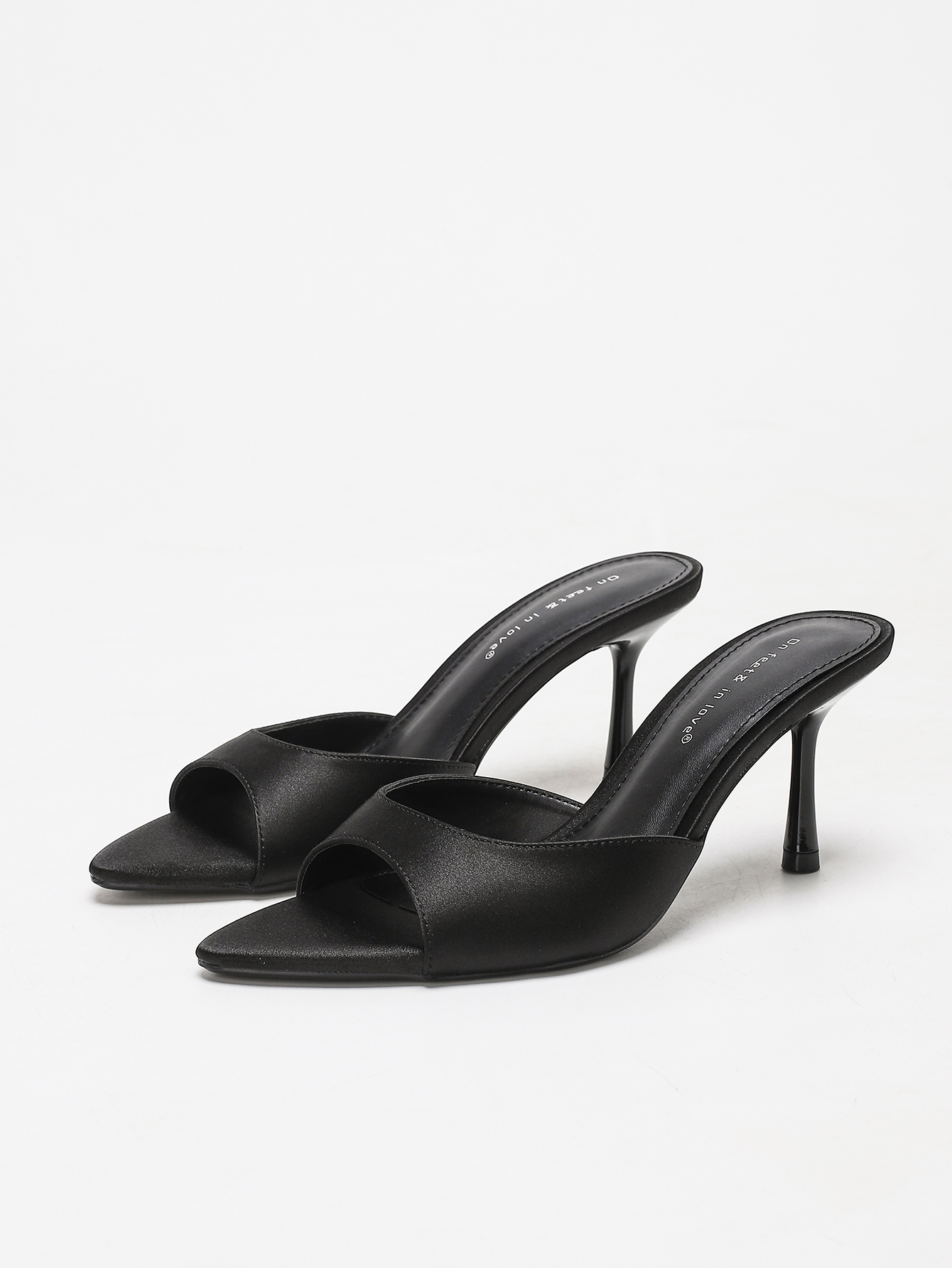 Women's Satin Pointed Toe Stil - Slip Dress Satin บทวิจารณ์และราคา