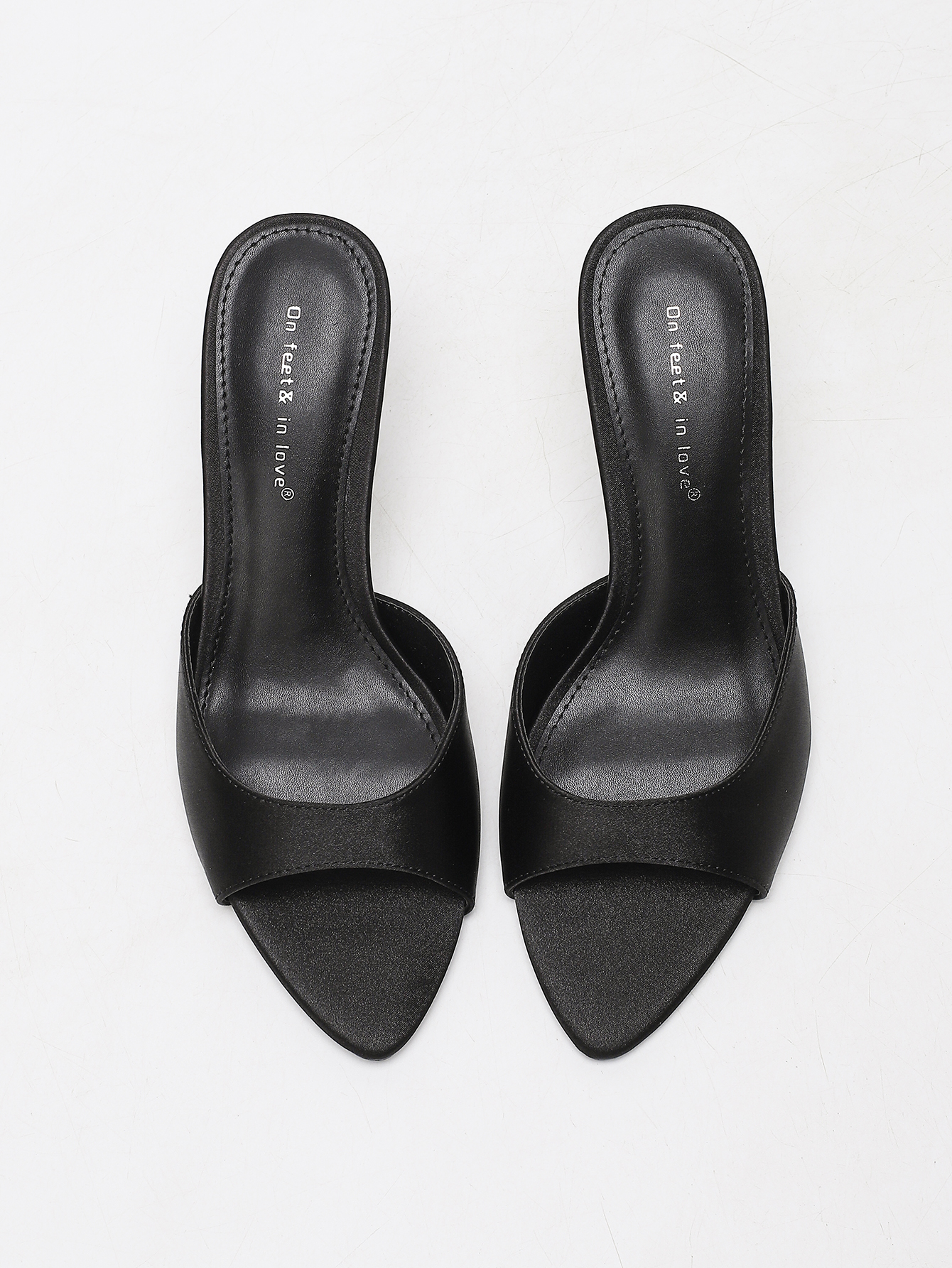 Women's Satin Pointed Toe Stil - Slip Dress Satin บทวิจารณ์และราคา