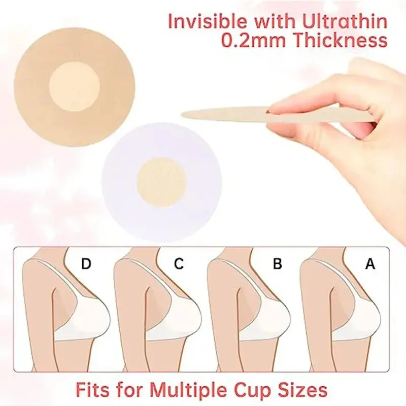 100Pcs Nipple Sticker Disposab - Nipple Cover Pasties บทวิจารณ์และราคา