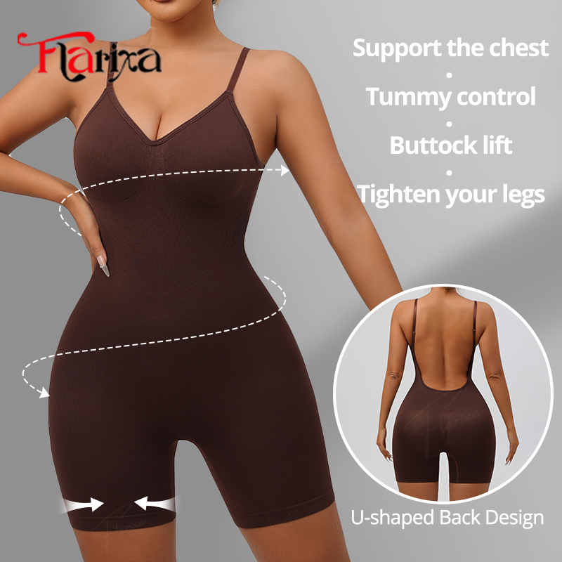 Flarixa New Low Back Shapewear - Seamless Underwear Women บทวิจารณ์และราคา