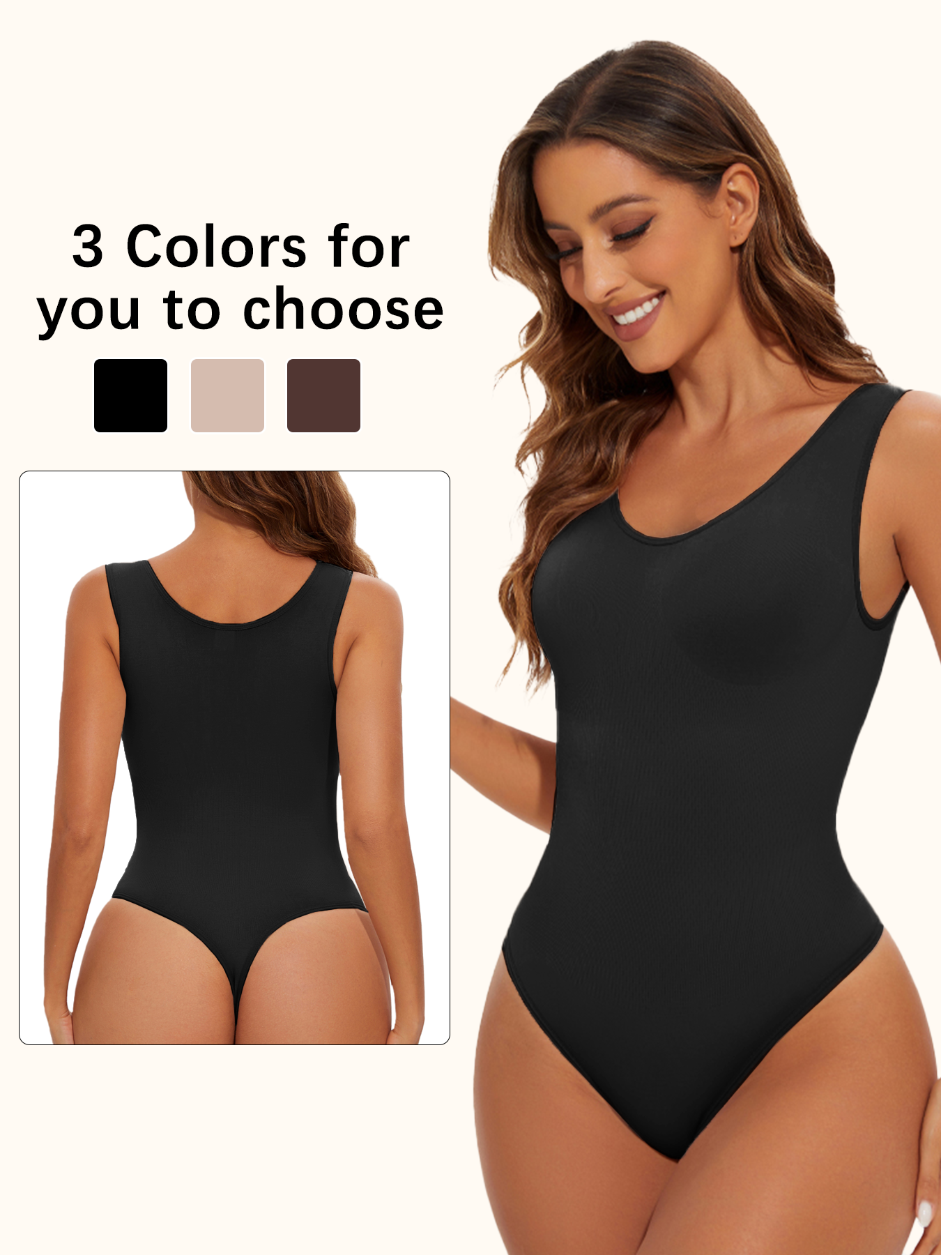 Shapewear Bodysuit Thong Fajas - Shapewear Bodysuit Firm บทวิจารณ์และราคา