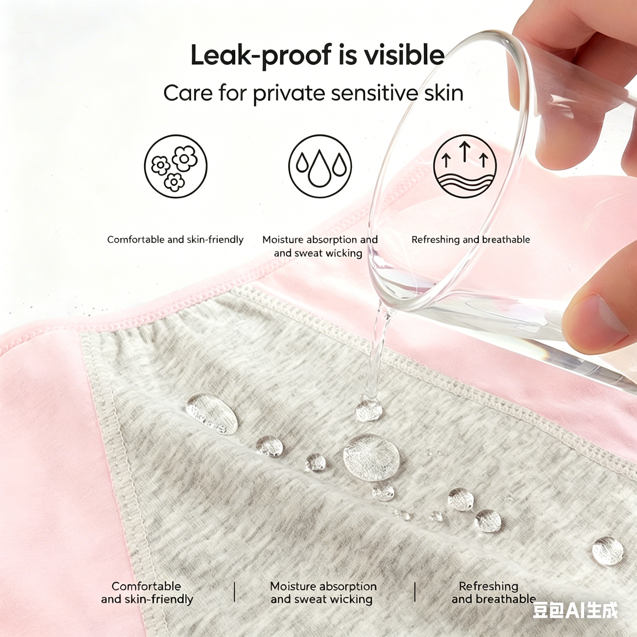 Cute Cartoon Period Underwear  - Period Panty Absorbent บทวิจารณ์และราคา