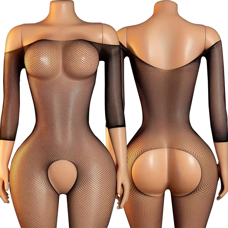 Sexy Women Black Mini Fishnet  - Bodystocking Fishnet บทวิจารณ์และราคา