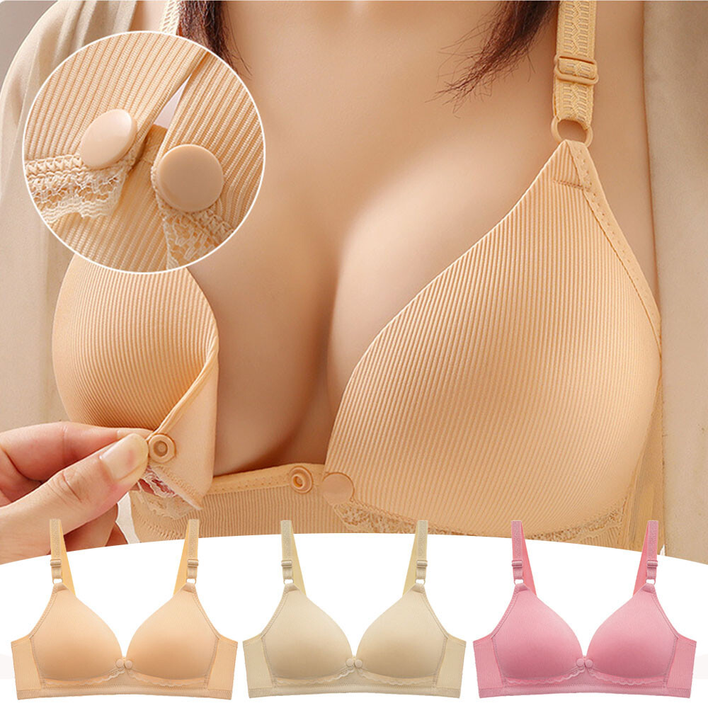 Breastfeeding Women Nursing Br - Nursing Bra Sleep บทวิจารณ์และราคา