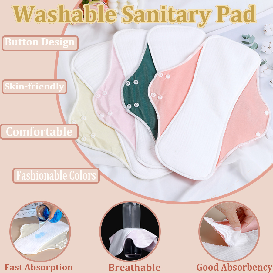 1pc Washable Sanitary Pads for - Period Panty Absorbent บทวิจารณ์และราคา
