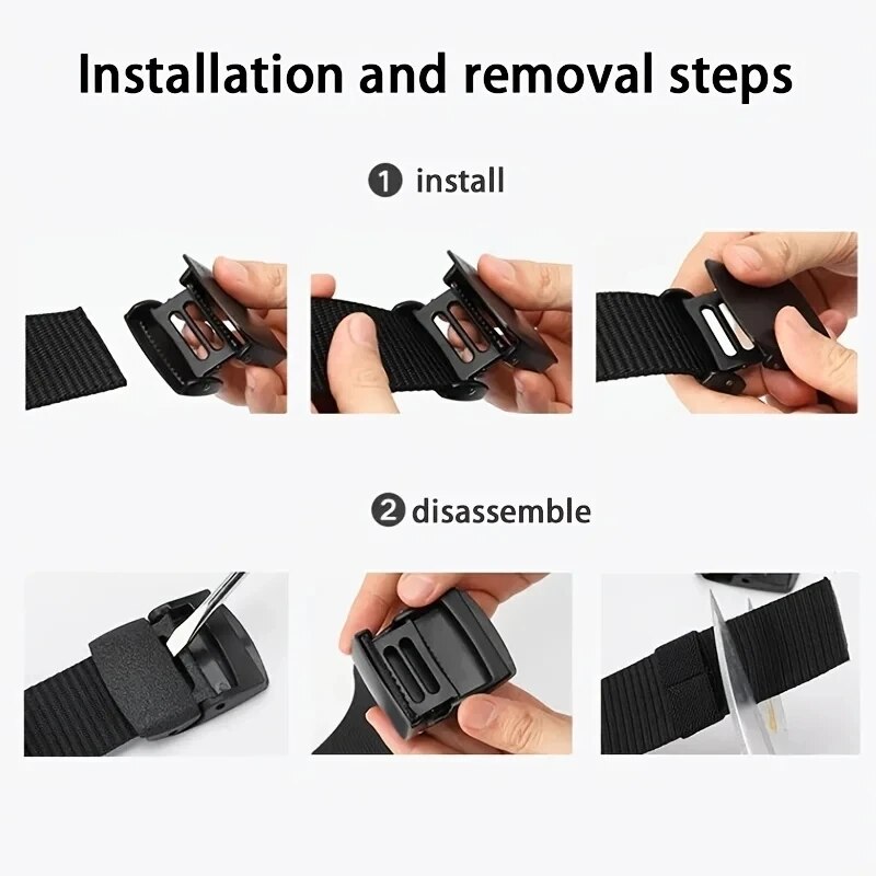 Men's Belt Outdoor Casual Canv - Corset Waist Cinch บทวิจารณ์และราคา