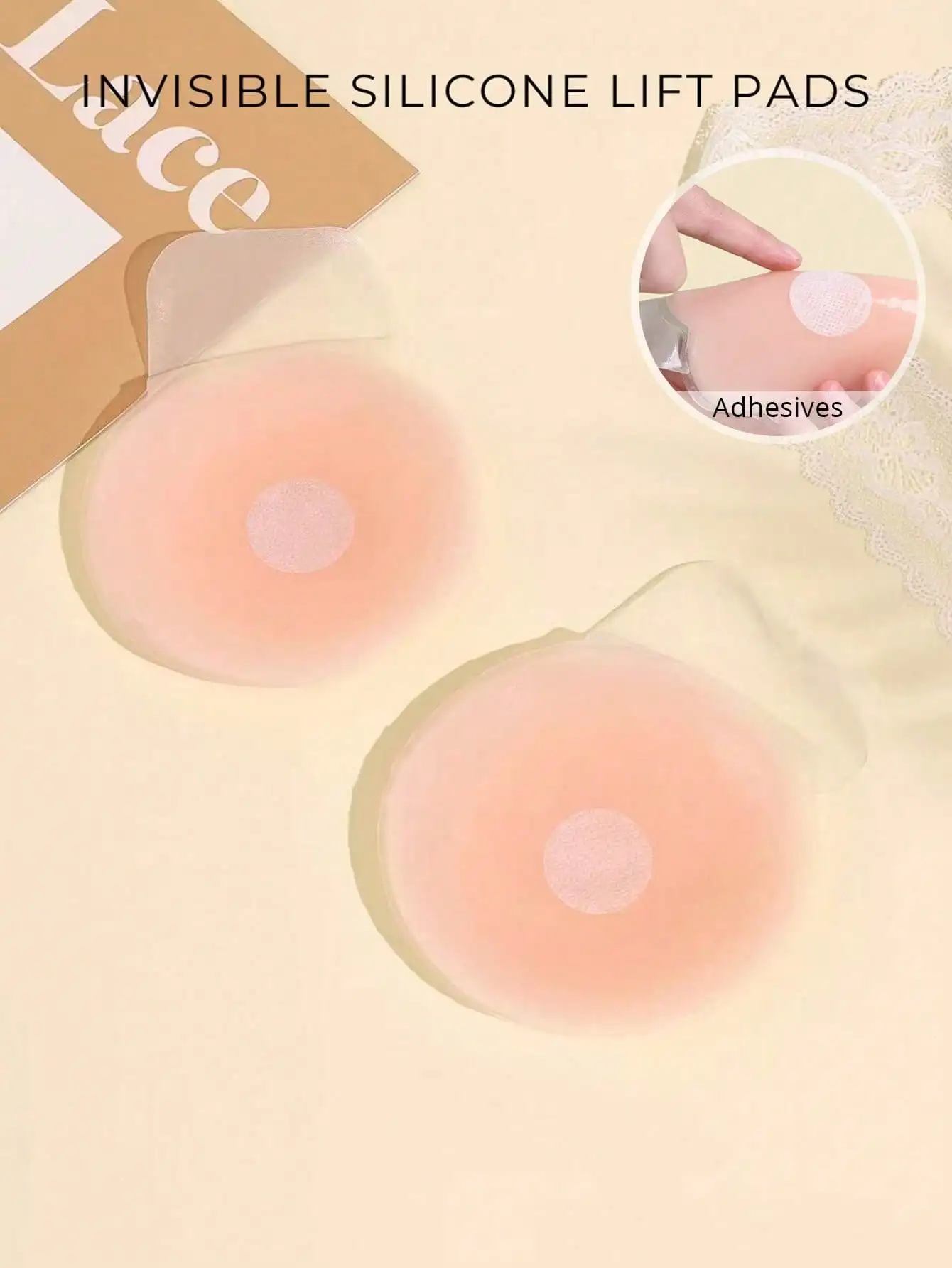 1 Pair Women's Silicone Breast - Strapless Bra Backless บทวิจารณ์และราคา