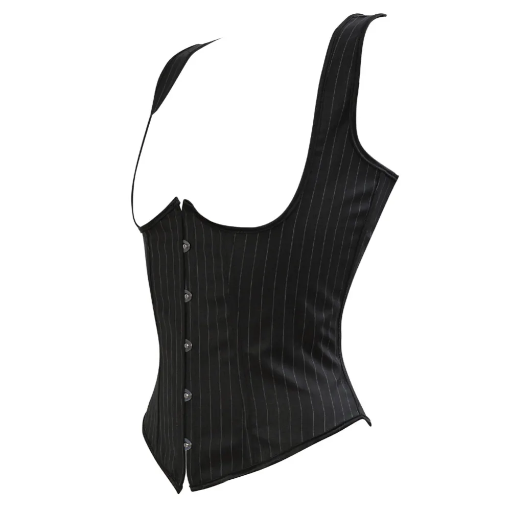 Women's Gothic Jacquard Underb - Corset Waist Cinch บทวิจารณ์และราคา