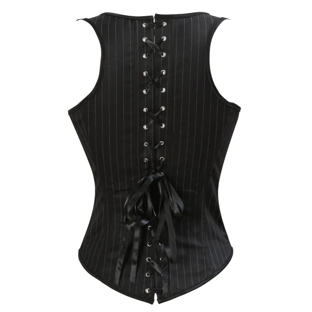 Women's Gothic Jacquard Underb - Corset Waist Cinch บทวิจารณ์และราคา