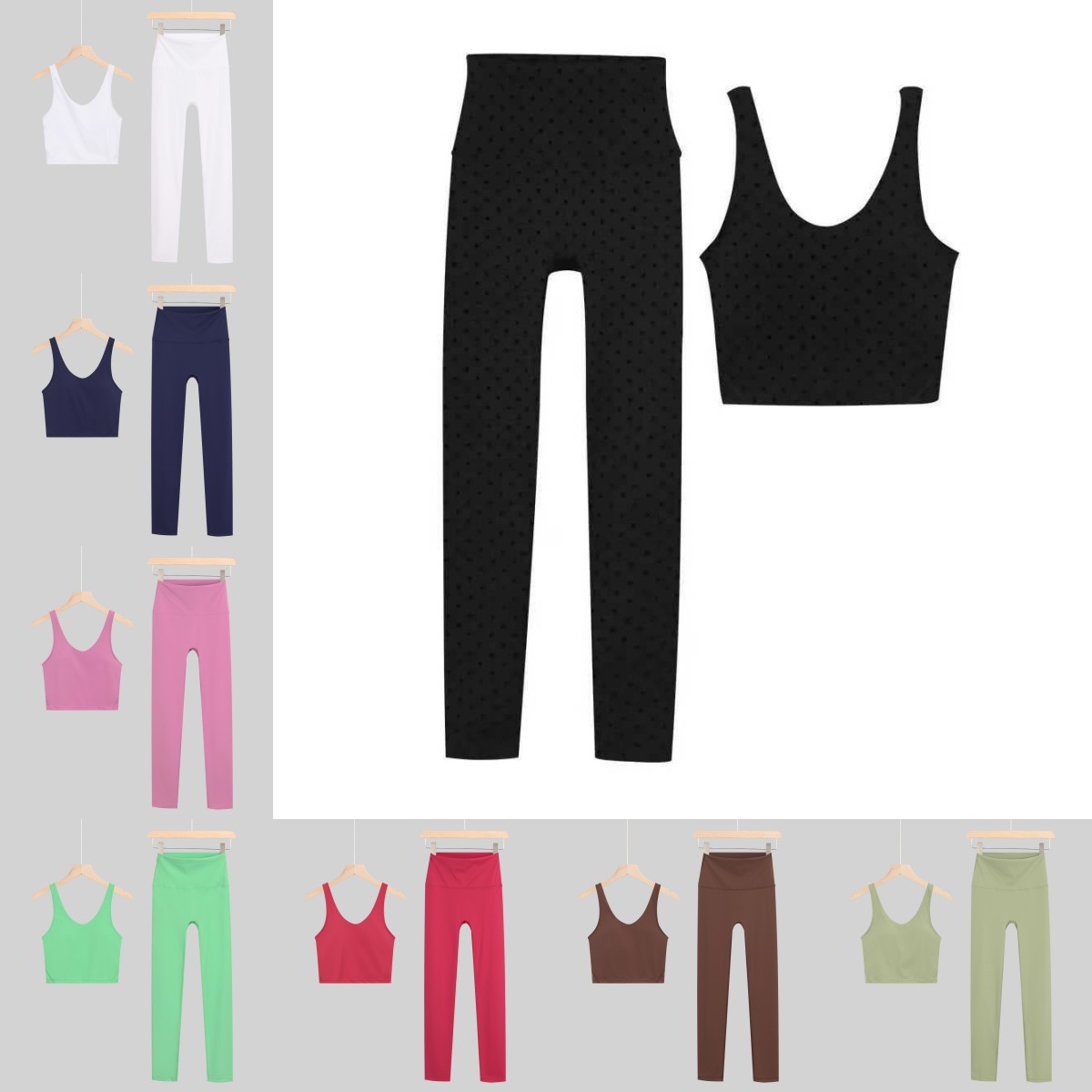 Designer Women Yoga Set U-shap - Sports Bra High Impact บทวิจารณ์และราคา