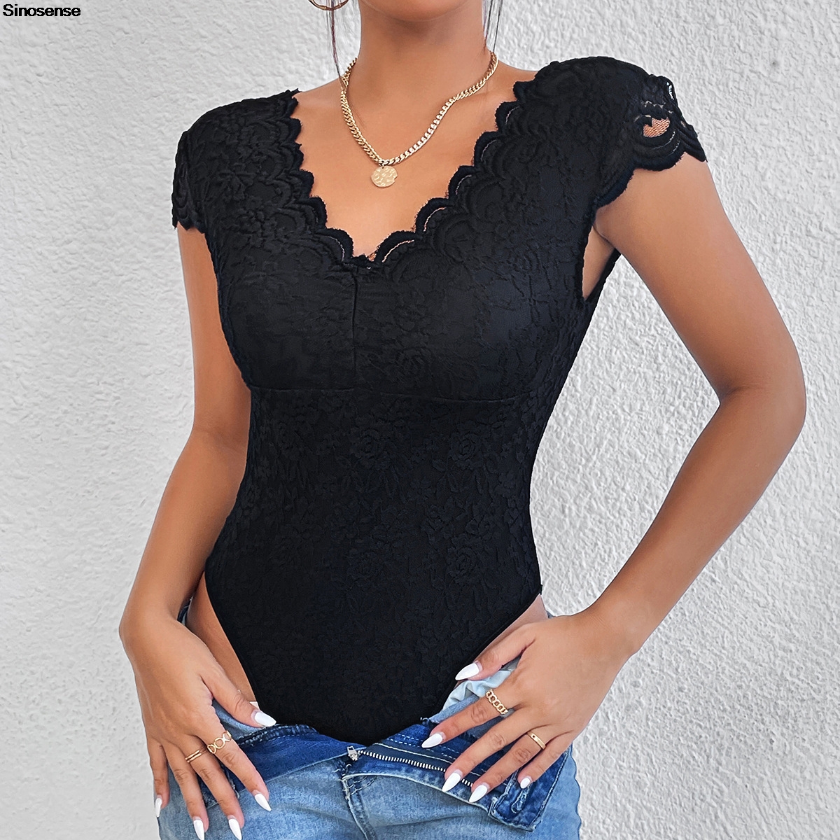 Womens Embroidery Floral Contr - Lace Teddy Lingerie บทวิจารณ์และราคา